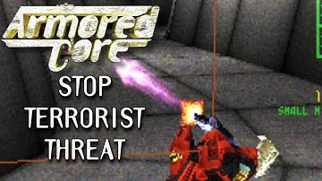 Armored Core Mission #10 - Stop Terrorist Threat [PS1 HD]