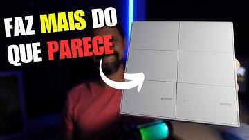 Interruptor 4 canais + 2 cenas Zemismart - Home Assistant Zigbee2MQTT Tuya