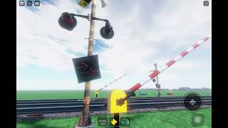 Abandoned, railroad crossing 3