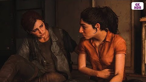 THE LAST OF US PART II PS5 Enhanced Version [Ellie comforts Dina] 4K 60FPS PS5 HDR