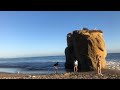 4k beautiful beaches in california  relaxing ambient music  getaway with pam