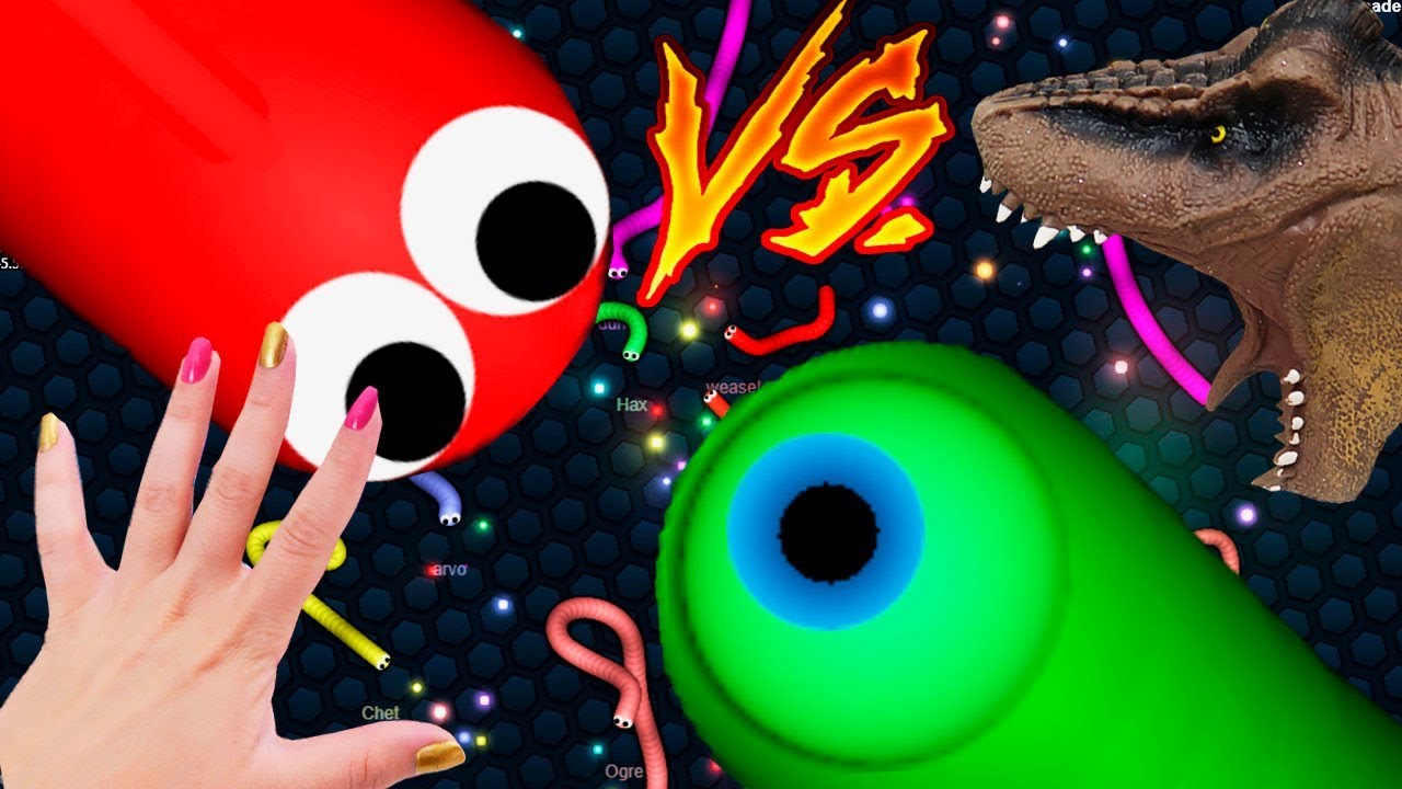 Slither.io - Minhoca Imortal - Vídeo épico TOP 1 