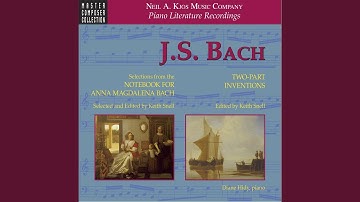 Two-Part Inventions: No. 2 in C Minor, BWV 773