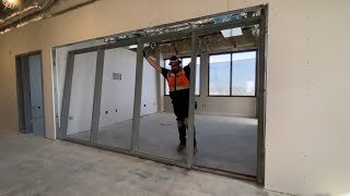 How to Install a Hollow Metal Frame with a Sidelite in Metal Stud Framing