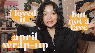 ✨april wrap up✨ i may be getting into a reading slump