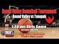 Round Valley vs Tonopah Valley High School Girls Basketball Round Valley Roundball Tournament