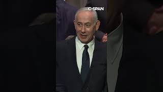 Netanyahu at Graham's funeral service