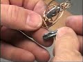 Scroll Pendant - Wire Art Jewelry - How to Make Cool Jewelry Wire Wrapping Tutorial Series
