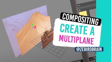 BASICS - How to create a Parallax or Multiplane Effect (Harmony)