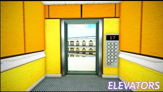 MESSING AROUND WITH MY ELEVATOR IN ROBLOX ELEVATORS