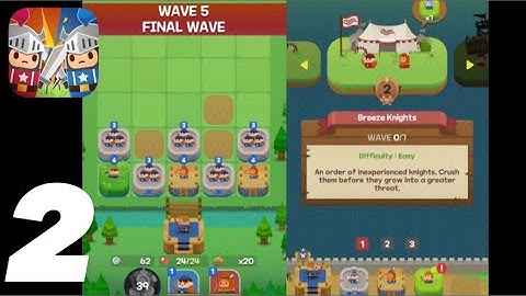 Merge Tactics Gameplay Part 2 | Walkthrough Gameplay (iOS)