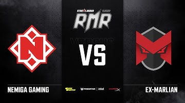 [EN] Nemiga Gaming vs ex-Marlian | Map 1: Dust2 | StarLadder CIS RMR Closed Qualifier