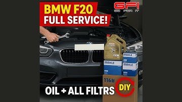 BMW F20 116d service