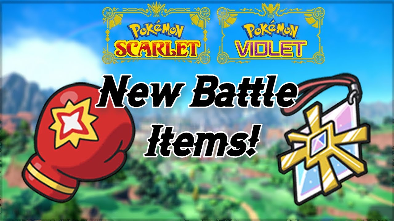 🌟Held Items Pokemon Scarlet and Violet - Sword & Shield - BDSP🌟