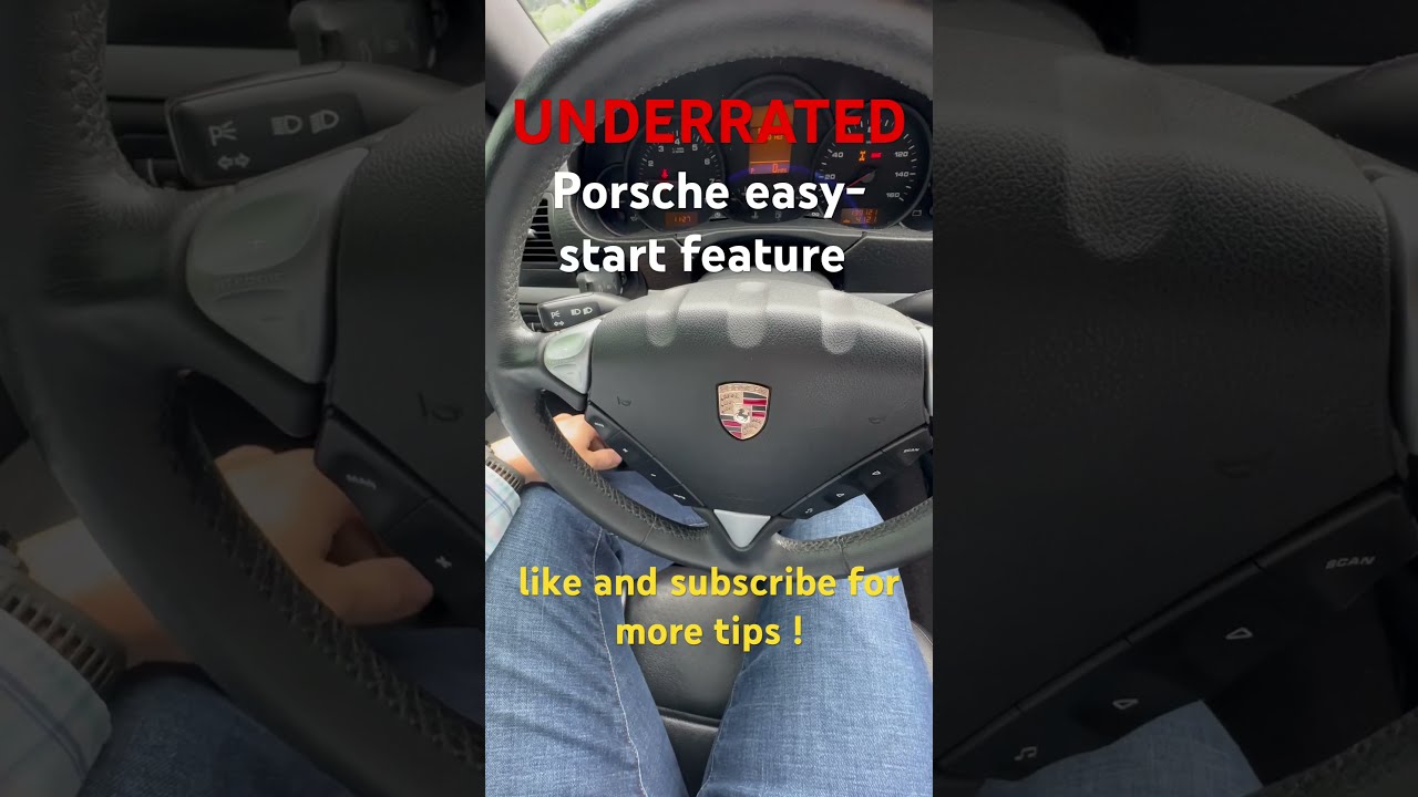 UNDERRATED Porsche Easy Start Feature Did You Know It Can Do This 2008 Cayenne 957 