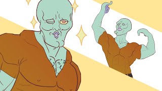 Handsome Squidward | Bigger Better Stronger MEME | ANIMATION