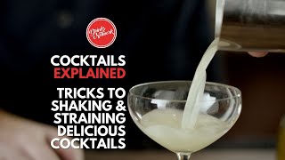 Tricks to Shaking & Straining Delicious Cocktails | Cocktails Explained | Drinks Network screenshot 5