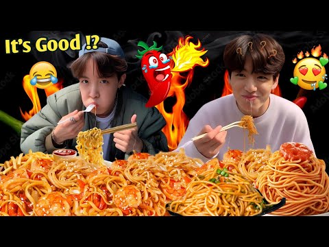 Bts Eating Spicy Ramyeon