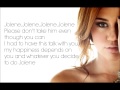 Video thumbnail of "Jolene - Miley Cyrus, Lyrics"