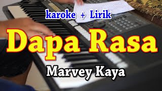 DAPA RASA [KARAOKE] MARVEY KAYA