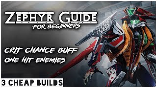 Easy Zephyr Guide + Builds | Warframe Zephyr Guide 2021