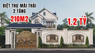 Mẫu Nhà Mái Thái Tân Cổ Điển - Gìn Giữ Nét Xưa, Tỏa Sáng Hiện Đại | Mẫu Nhà Mái Thái Đẹp | Acohome