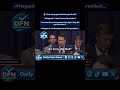 A clip appears to show Pete Hegseth questioned about the dismissal of senior military officials.