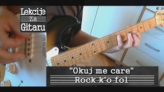 Video thumbnail of "O kuj m e c    are - Rock k'o fol - lesson cover"