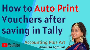 How to Auto Print Vouchers after Saving in Tally | Tally erp 9 settings | Tally