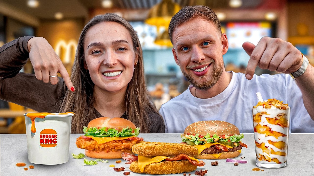 Wir testen ALLE Fast Food Neuheiten 🤯😍