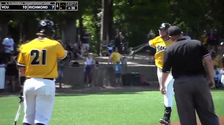 Virginia Commonwealth's Tyler Locklear hits home r...