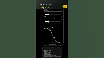 CurvyText on Flutter
