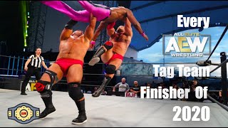 AEW Tag Team Finishers of 2020