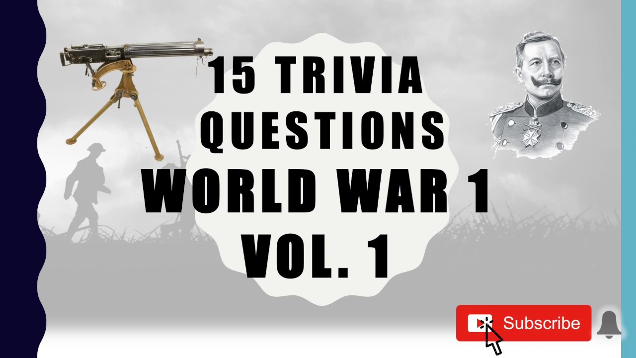 research questions about world war 1
