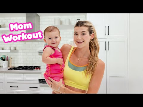 Realistic Workout with a baby