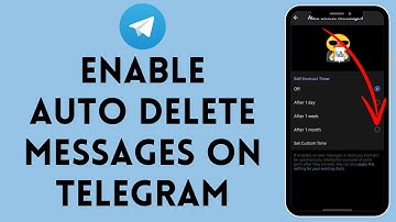 How to Enable Auto Delete Messages on Telegram (2024) Telegram Tutorial