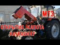 Ремонт МТЗ! Открытие капота  на кабину трактора ч.1!