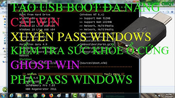 Hướng dẫn tạo USB Boot đa năng (Multiboot)Win 7/8/10(HKBOOT) và Hiren’s Boot-cmqt