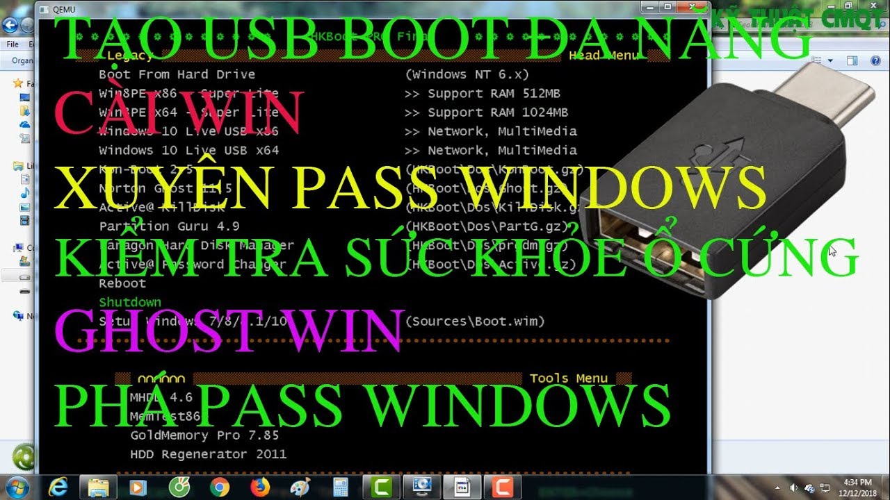 Hướng dẫn tạo USB Boot đa năng (Multiboot)Win 7/8/10(HKBOOT ...