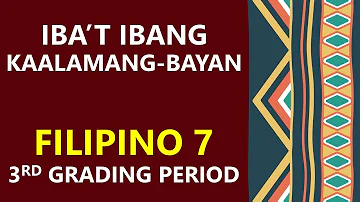 KAALAMANG-BAYAN/BUGTONG/PALAISIPAN/TUGMANG DE-GULONG/AWITING PANUDYO/FILIPINO 7/ARALIN SA FILIPINO