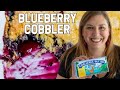 Blueberry Dump Cake (Easy Blueberry Cobbler)