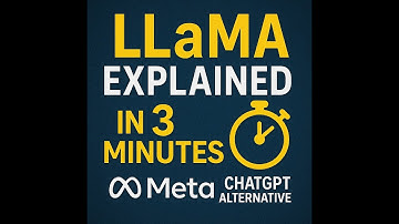 LLaMA Explained in 3 Minutes – Meta’s ChatGPT Alternative