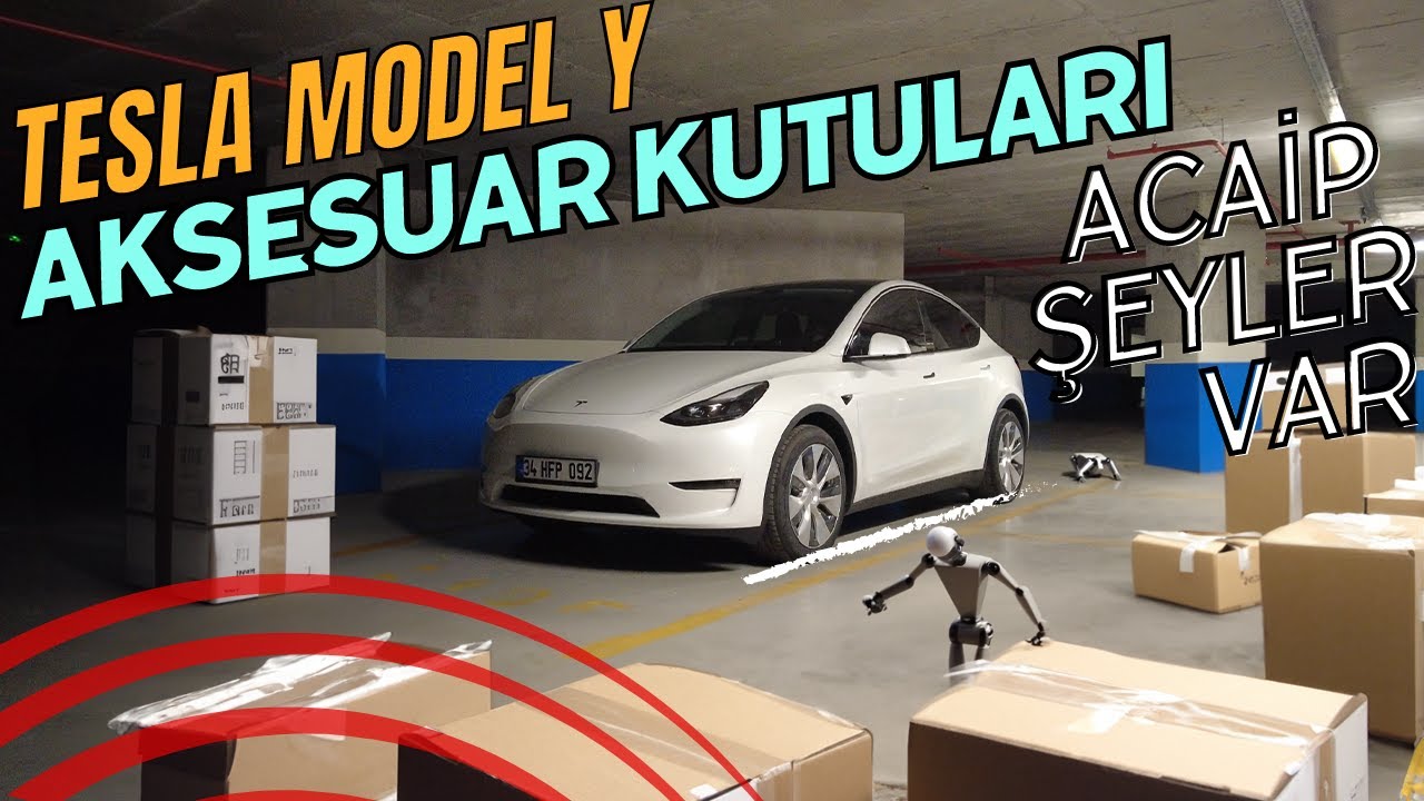 Tesla Model Y - Sayısız Aksesuar (Detaylı Jant Kapağı ve Ekran Koruyucu) 