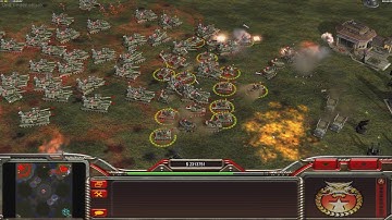 CHINA Tank - Command & Conquer Generals Zero Hour - 1 vs 5 HARD Gameplay