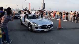 Supercar sounds at the 2014 Dubai Grand Parade