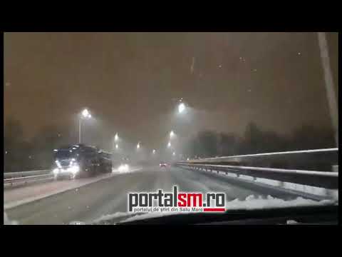 VIDEO. Ninge ca în povești la Satu Mare! Cum arată prognoza meteo