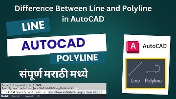 Difference Between Line and Polyline in AutoCAD