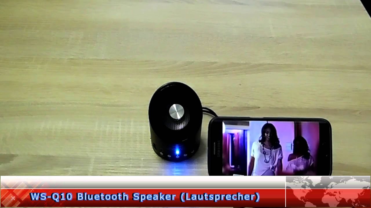 WSQ10 Bluetooth Speaker Lautsprecher Tech Review YouTube