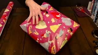 ASMR | Crinkly Christmas Present Gift Wrapping 2023 Part III (Some Whispering)