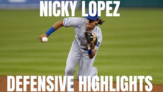 Nicky Lopez Defensive Highlights